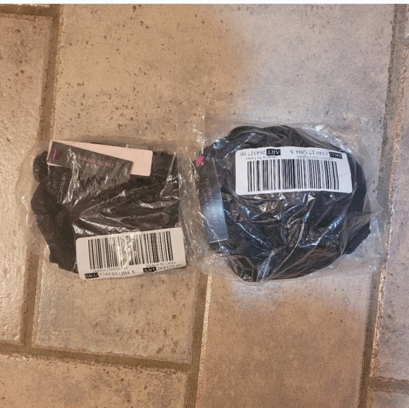 NWT Victoria's Secret Woman's Bikini 2 Piece Black Swimsuit Sz L - Picture 11 of 11